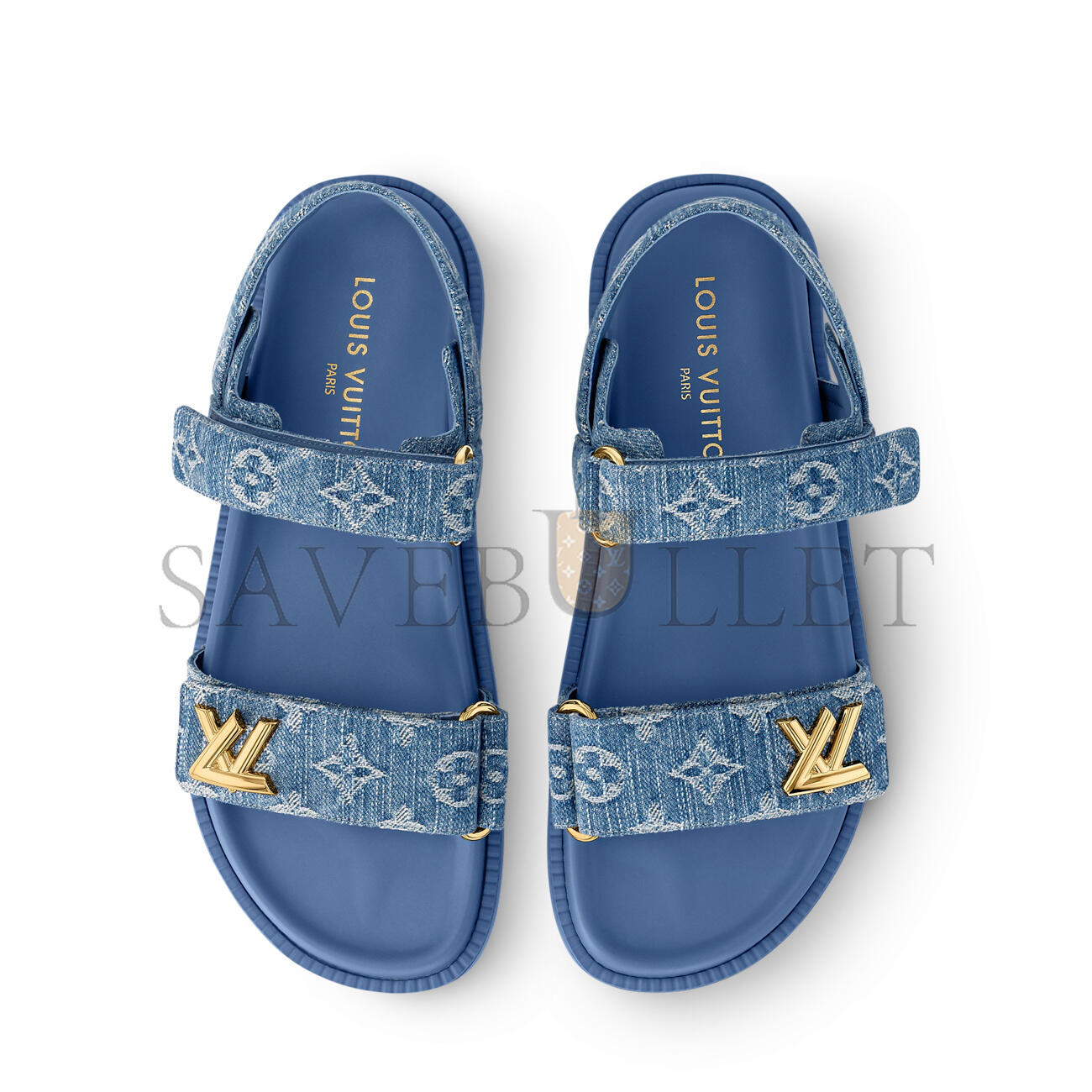 LOUIS VUITTON LV SUNSET FLAT COMFORT SANDAL 1ADIDQ LOUIS VUITTON LV SUNSET FLAT COMFORT SANDAL 1ADIDQ